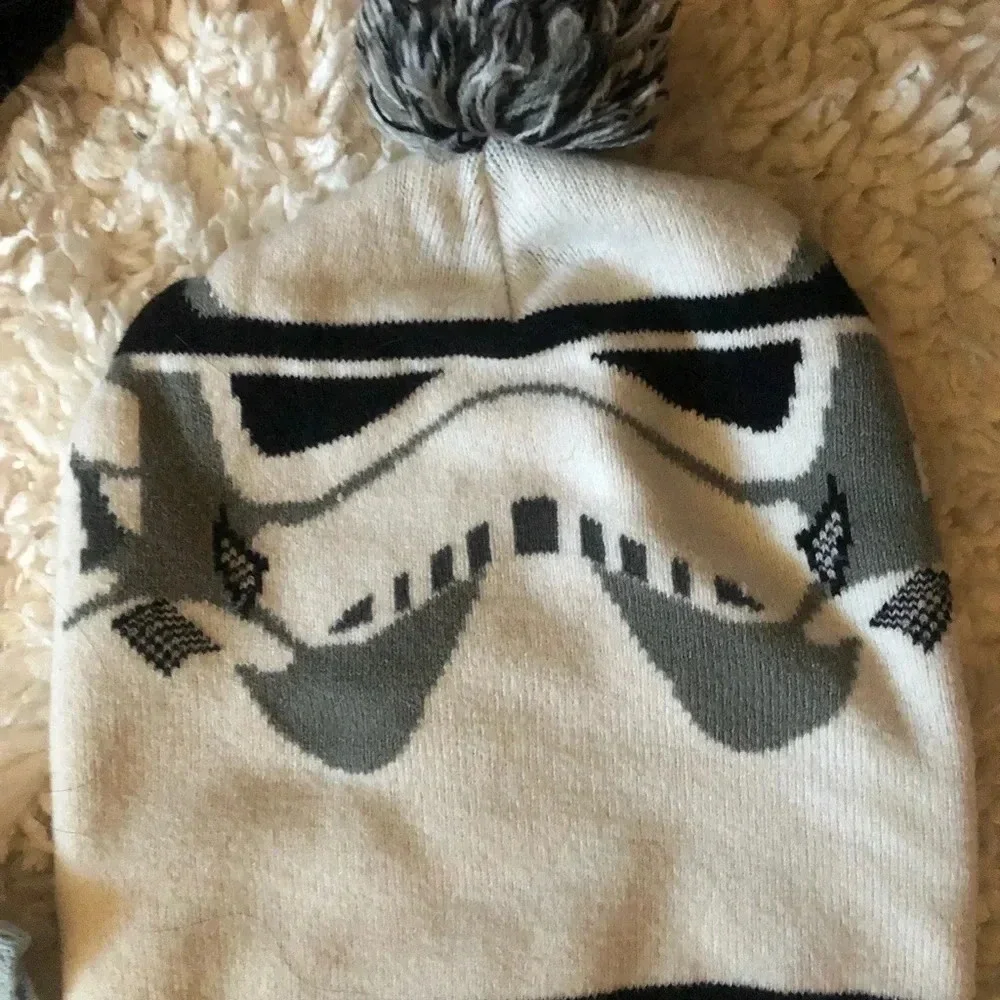 Kids Star-wars Adidas Spring Knit beanie bundle Star wars Snow day ski vacation